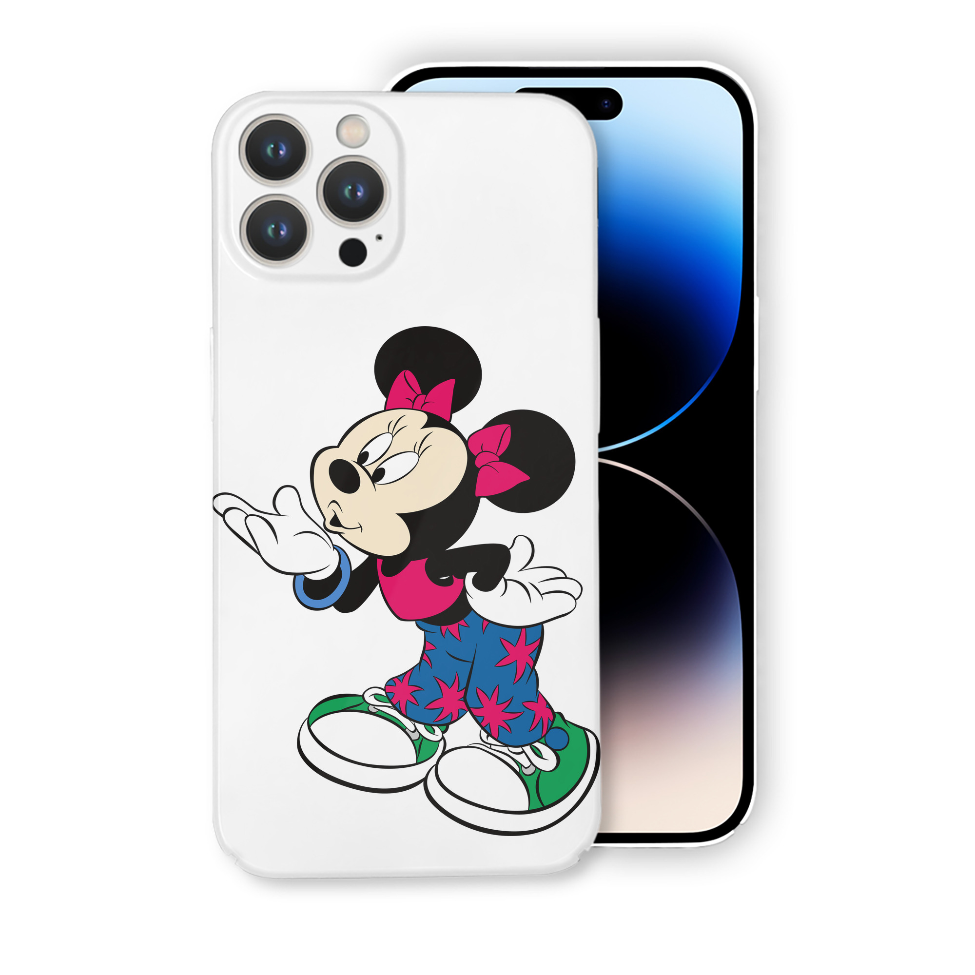 （画像用） ミッキーマウス Mickey Mouse 【iPhone 14シリーズ対応】ハードケース